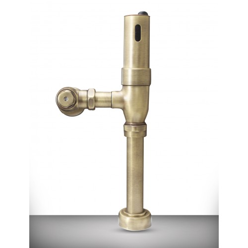 ATV-2 Hands Free Toilet Flush Valve Antique Brass Finish 