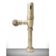 ATV-2 Hands Free Toilet Flush Valve Antique Brass Finish 