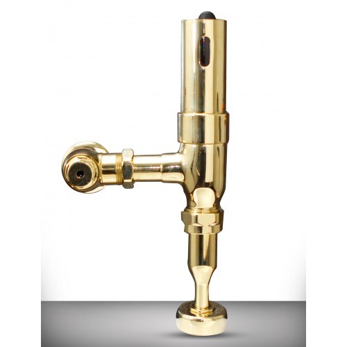 AUV-2 Automatic Electronic Hands Free URINAL Flush Valve, Polished Brass Finish