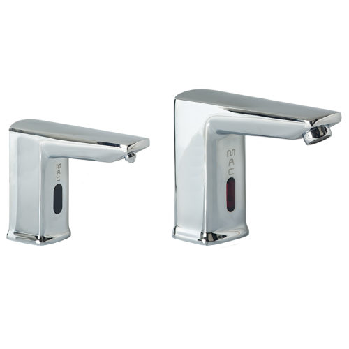 MP22 Matching Pair Of Faucet And Soap Dispenser, Polish Chrome
