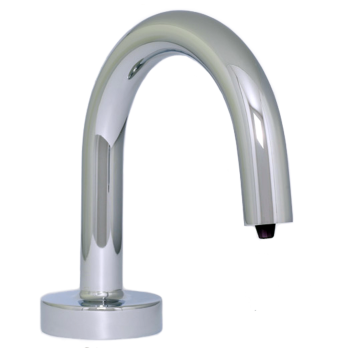 PYOS-1100 Electronic, sensor, deck mounted bulk soap dispenser in Polished Chrome 