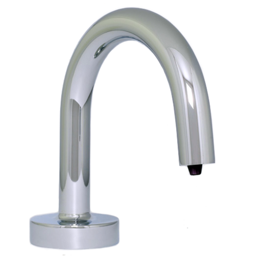 PYOS-1100 Electronic, sensor, deck mounted bulk soap dispenser in Polished Chrome 