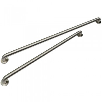 MPGB-8 Matching Pair, One 36" & One 42" Grab Bars In Stainless Steel 