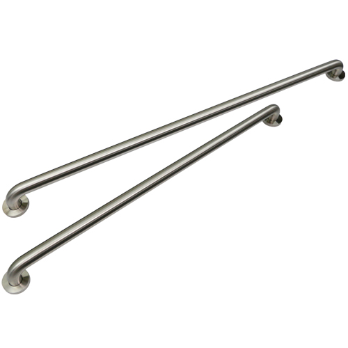 MPGB-8 Matching Pair, One 36" & One 42" Grab Bars In Stainless Steel 