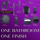 Automatic urinal, toilet flush valves, faucet and soap dispenser in Oil Rubbed Bronze