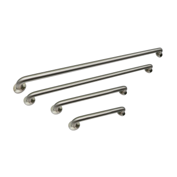 QMGB-12, Quadruple Matching Grab Bar Set Of Three In Polish Chrome QMGB-12, Quadruple Matching Grab Bar Set Of Three In Polish Chrome