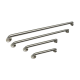 QMGB-12, Quadruple Matching Grab Bar Set Of Three In Polish Chrome