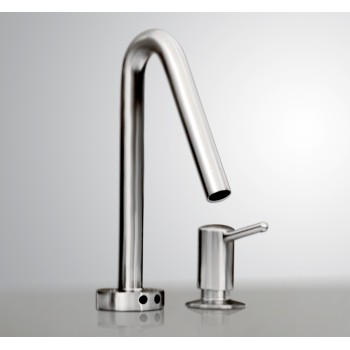 FA400-1400S Electronic Hands Free Faucet with Manual Soap Dispenser 